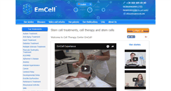 Desktop Screenshot of emcell.com